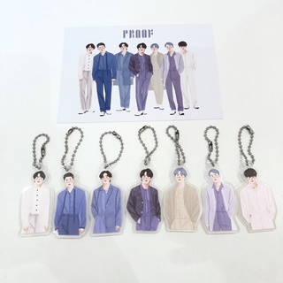 Acrylic Keychain BTS ARMY Proof V2 fanart พวงกุญแจ บีทีเอส บังทัน JIN RM V JIMIN SUGA J-HOPE JUNGKOOK by mommyjiminn