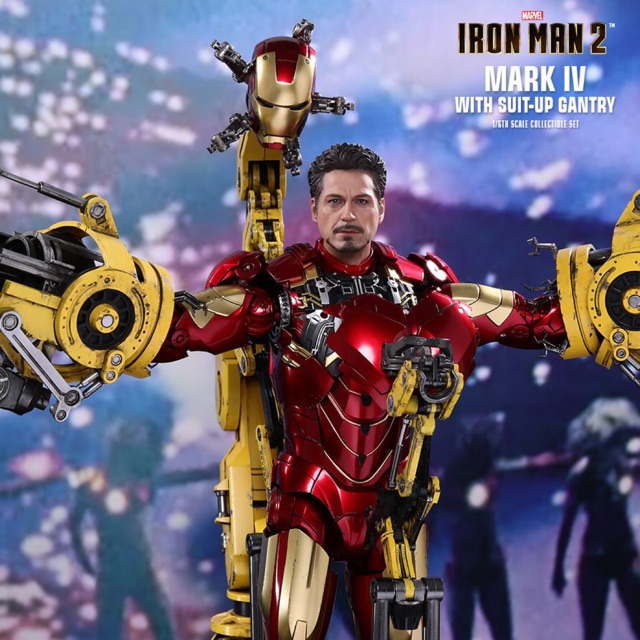 hot toys iron man suits