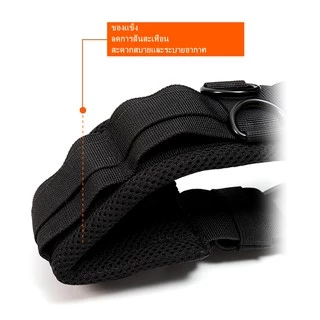 มัลติฟังก์ชั่ แบบพกพาที่สามารถปรับกล้องถ่ายภาพวิดีโอ DSLR เอวสายเข็มขัด Video Camera DSLR Waist Belt Strap