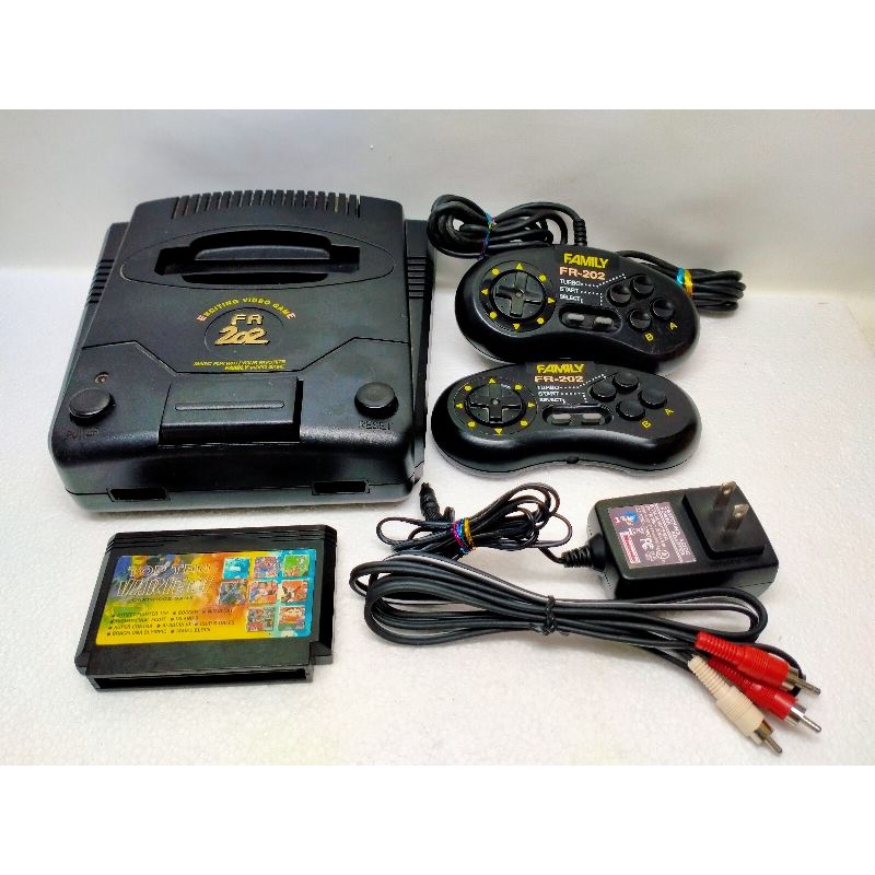 FR202 ดำ แท้งานไทย ชุดไฟไทยพร้อม ท๊อปเท็น ตลับเกมรวมไม่ซ้ำ