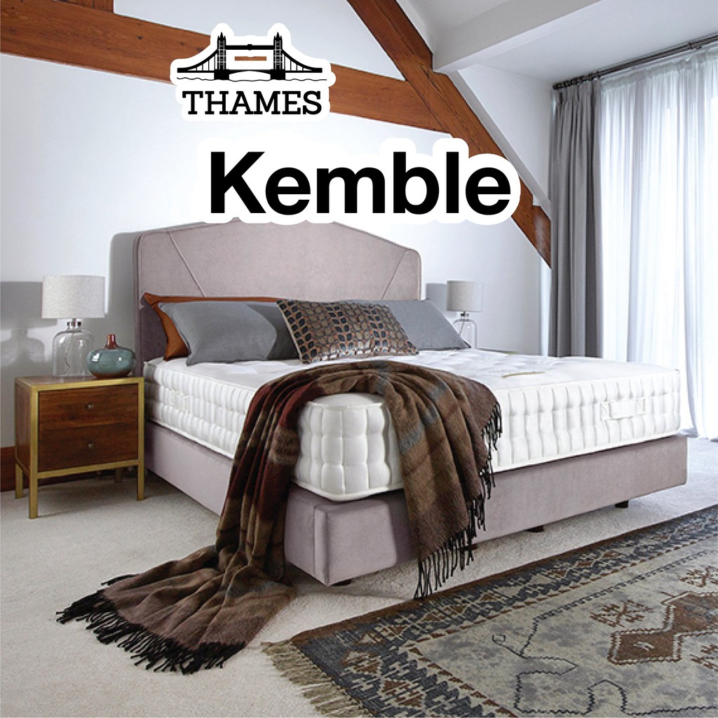 Thames ที่นอน 7 นิ้ว ราคาคุ้มค่า รุ่น Kemble ยางพารา เกรด A แก้ปวดหลัง latex mattress