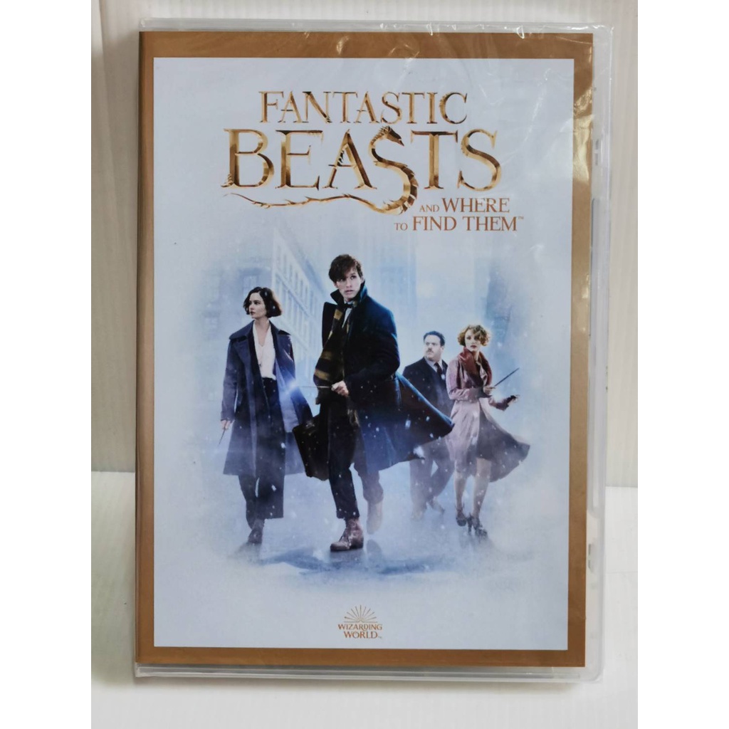 DVD : Fantastic Beasts and Where to Fine Them (2016) สัตว์มหัศจรรย์ และถิ่นที่อยู่ "Eddie Redmayne, 