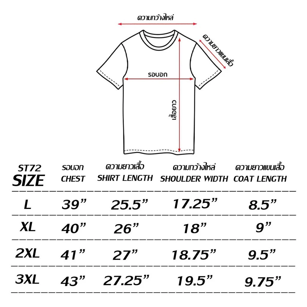 เสื้อยืดโอเวอร์ไซส์ UNISEX คอกลม สกรีนลายดอกเดซี่ MANOV50 ST72 thumbnail 3
