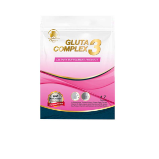 Clover Plus Gluta Complex 3 (7แคปซูล) ช่วยฟื้นฟูผิวให้ดูกระจ่างใสสุขภาพดีอย่างปลอดภัย EXP. 01-03-22