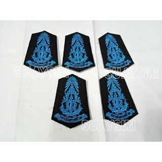 เครื่องหมายปักแบบติดตุกแกและไม่ติด