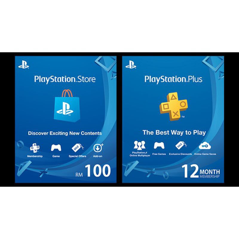 M7fm Playstation Top Up | Playstation Gift Card(my) | Playstation Plus Ps Plus. 