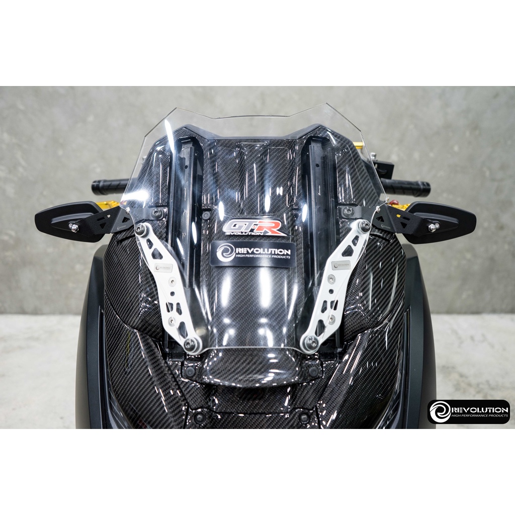 กระจกย่อ 2D ยึดหน้ากากชิวพิเศษ FORZA-350 - รูปที่ 5