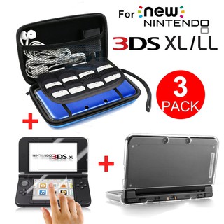 กระเป๋าเคส + เคสสำหรับ Nintendo 3DS XL LL 2015