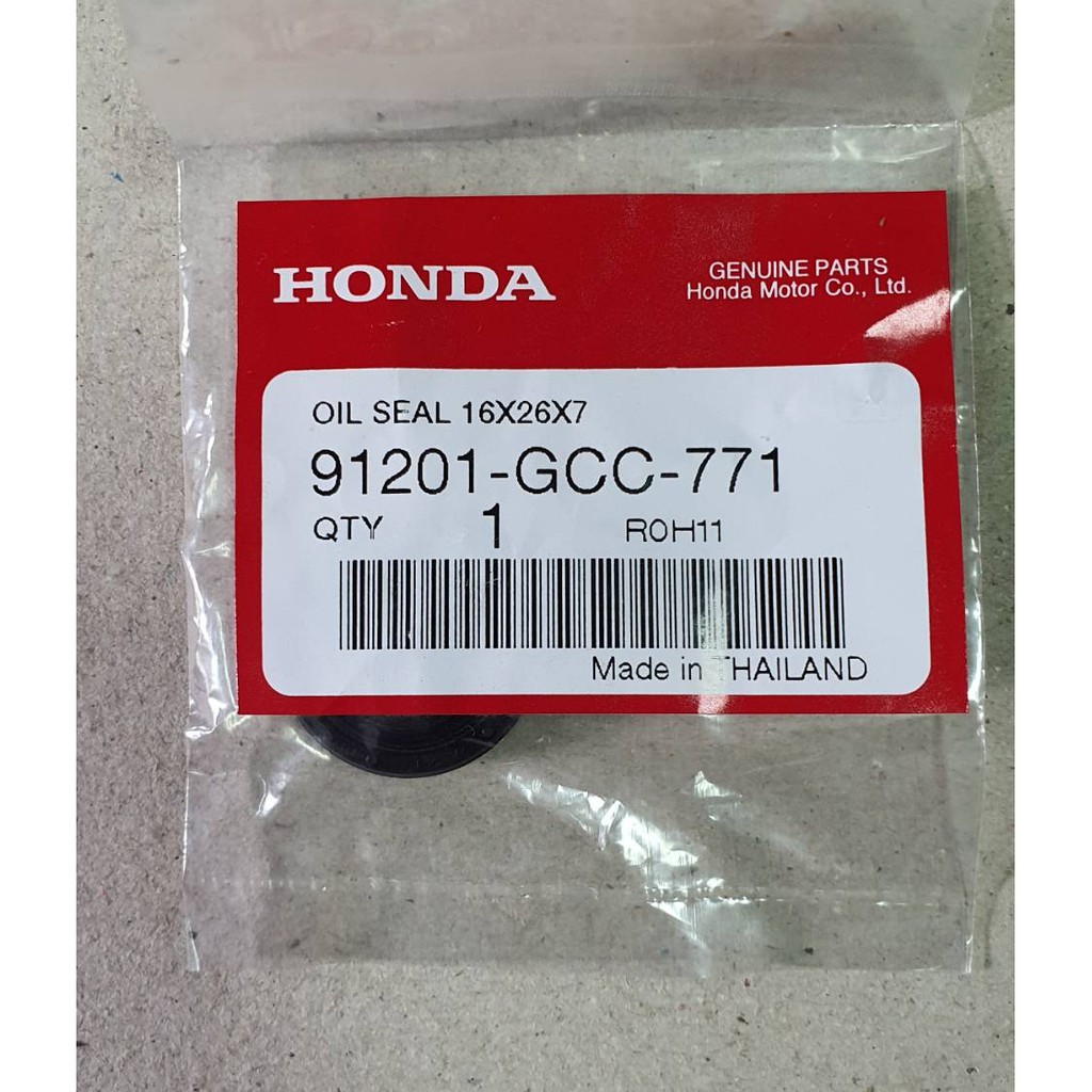 ซิลจานไฟ HONDA SCOOPY-I (16-26-7) 91201-GCC-771 สินค้าแท้ๆ-ศุนย์ ไม่ใช่ชองเทียม หรือเลียนแบบ