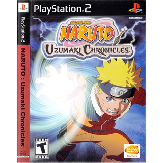 แผ่นเกมส์ Naruto Uzumaki Chronicles PS2 Playstation 2 คุณภาพสูง ราคาถูก