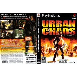 URBAN CHAOS RIOT RESPONSE [PS2 US : DVD5 1 Disc]