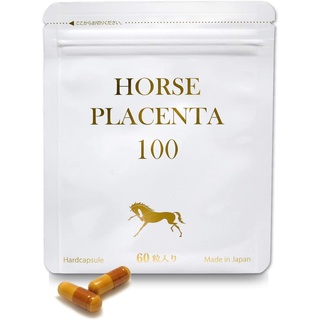 PASODE HORSE PLACENTA 100 รกม้า อาหารเสริม 100% 60 เมล็ด 30 วัน ผลิตในประเทศญี่ปุ่น