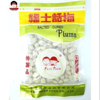 Fuji Plum ฟูจิ บ๊วยเค็ม อบแห้งเม็ดเล็ก ทานง่าย บ๊วย ชุ่มคอ 135กรัม (เม็ดเล็ก)