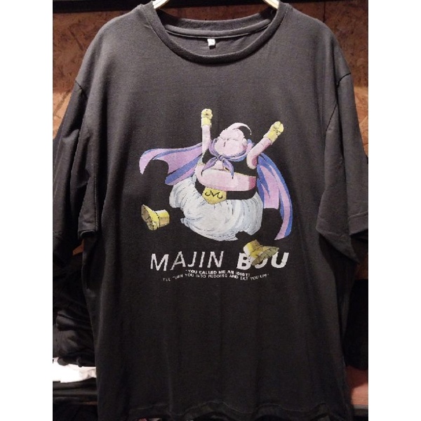 เสื้อยืดผ้าฝ้ายพรีเมี่ยม เสื้อยืด MAJIN BUU>จอมมาร บู T-shirt