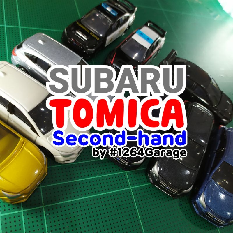 SUBARU TOMICA รถเหล็กมือสองของแท้