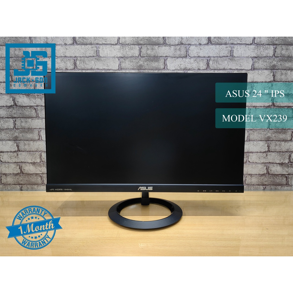 จอคอมพิวเตอร์ ASUS ขนาด 24 นิ้ว IPS ไร้ขอบ จอคอมมือสอง
