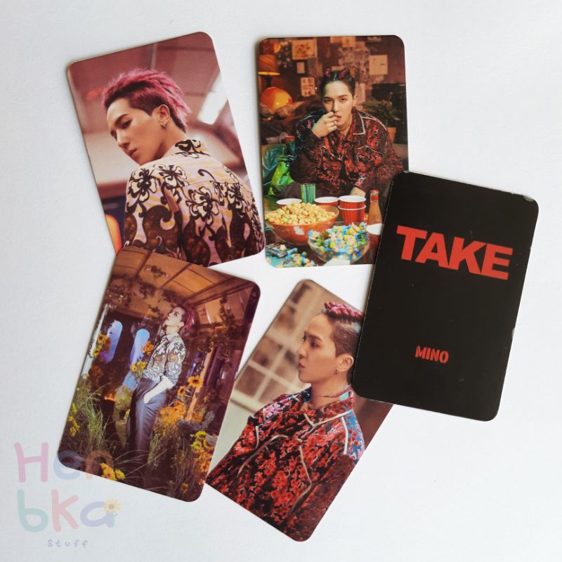 การ์ดรูปภาพ Mino WINNER TAKE UNOFF