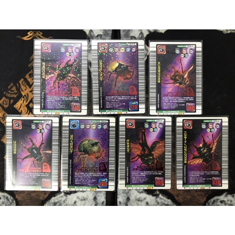 การ์ด Mushiking: The King of Beetles มูชิคิง Special Arcade Cards [Adder collection] การ์ดด้วง