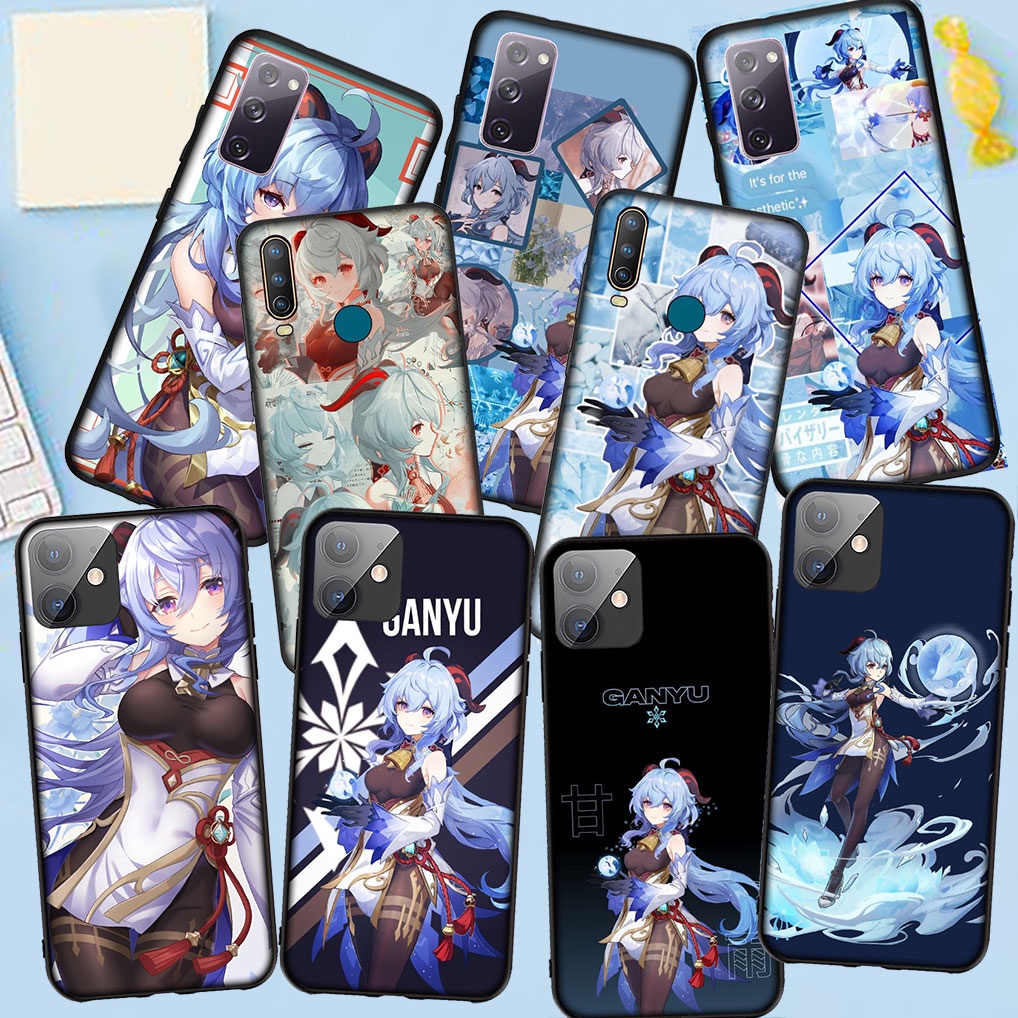 ปกอ่อนสําหรับ iPhone 11 Pro Max 8 7 Plus 7Plus 8Plus + 7+ 8 + ปลอก B-IB34 Genshin Impact Gan Yu GanY