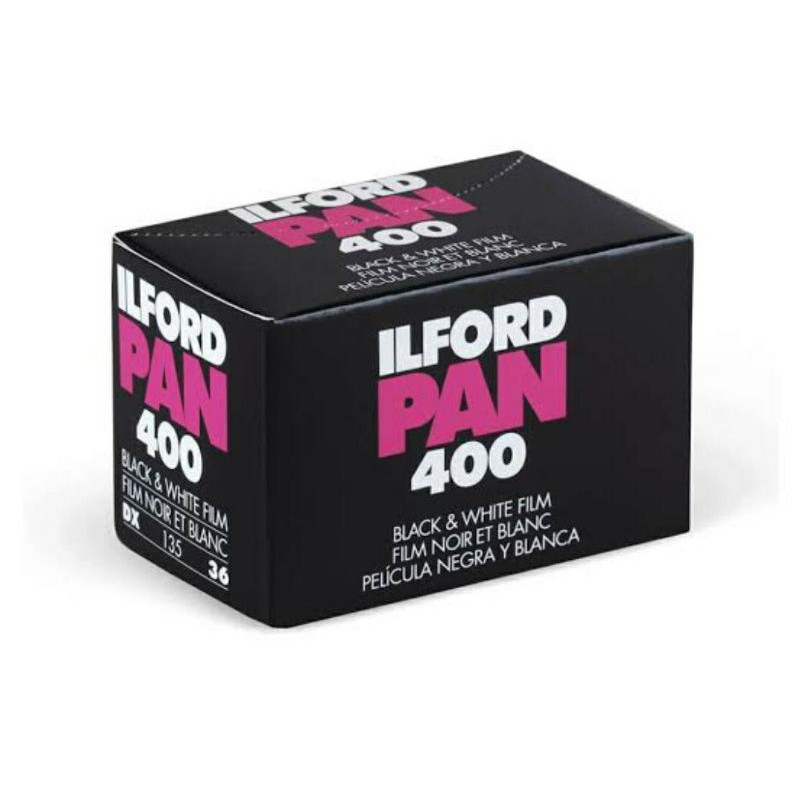 ฟิล์มขาวดำ 135 ilford Pan 400