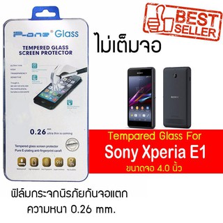 P-One ฟิล์มกระจก Sony Xperia E1 / โซนี่ เอ็กซ์พรีเรีย อี1 / โซนี่ เอ็กซ์พรีเรีย อีหนึ่ง หน้าจอ 4.0"  แบบไม่เต็มจอ