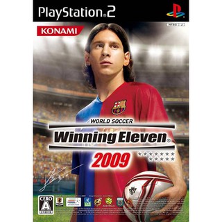 World Soccer Winning Eleven 2009 (English+Japan) PS2 แผ่นเกมส์ps2 วินนิ่ง9 แผ่นเกมเพล2 เกมps2เกมบอลวินนิ่ง