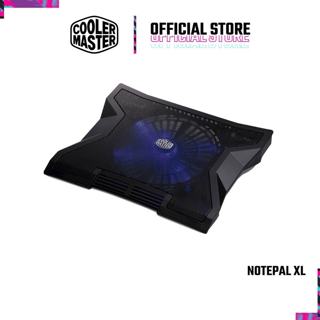 Cooler Master NOTEPAL XL (พัดลมโน๊ตบุ๊ค) R9-NBC-NXLK-G | Shopee Thailand