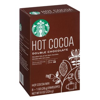 สตาร์บัค โกโก้ สูตรเข้มข้น 2 เท่า Starbucks Hot Cocoa Double Chocolate 226g