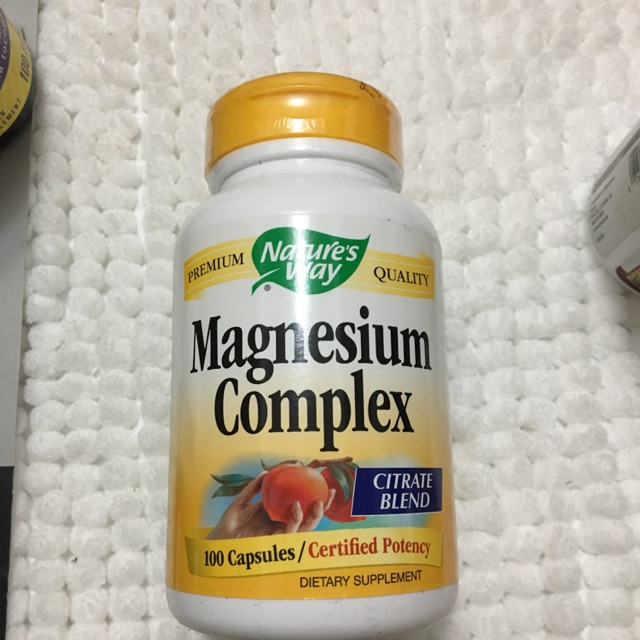 Magnesium Formulas ByNature's Way Magnesium Complex, 100 Capsules