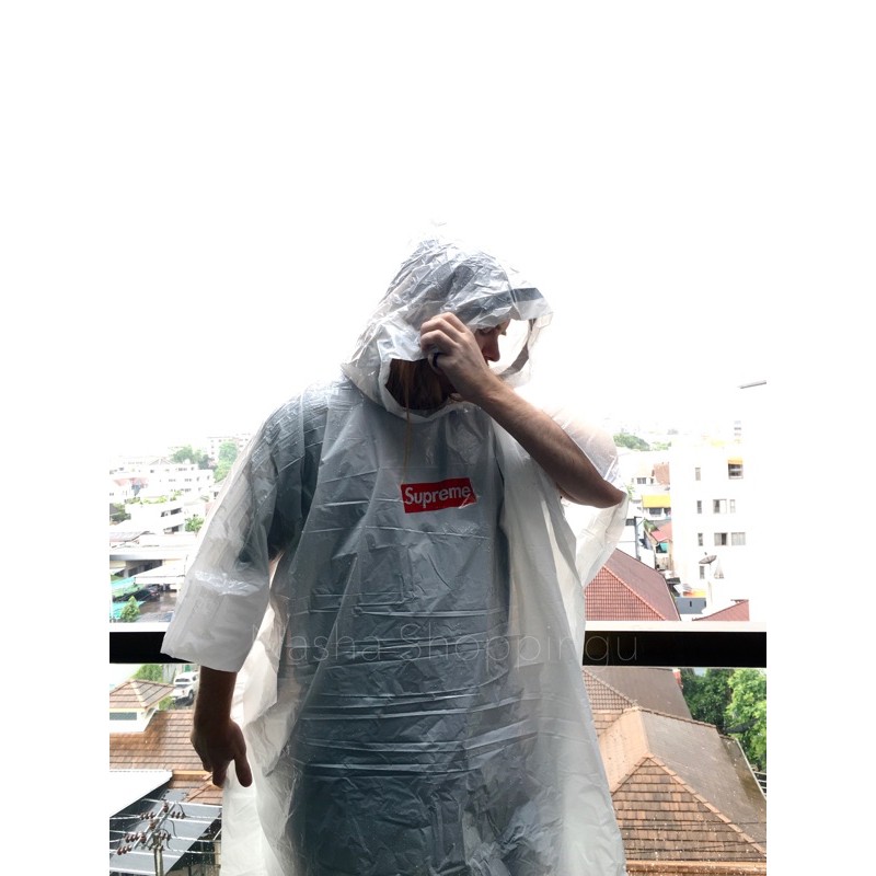 Raincoat Supreme Poncho Ballpark เสื้อกันฝน Supreme Ballpark