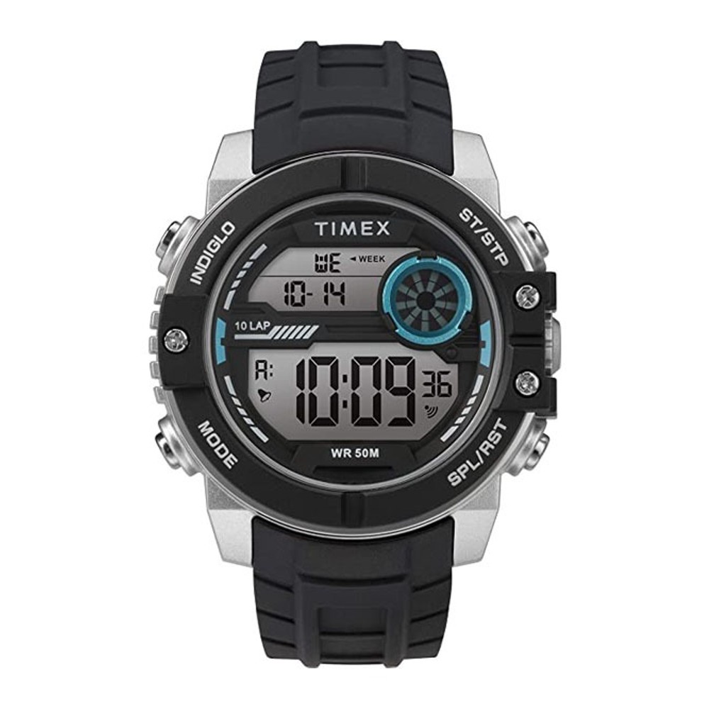 Timex TW5M34600 Men's DGTL Sphere นาฬิกาข้อมือผู้ชาย หน้าปัด 45 มม.