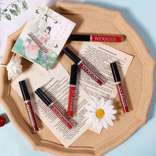 ลิปสติก เนื้อแมท กันน้ํา ติดทนนาน 5 ชิ้น / ชุด.upbestLipstick, matte texture, waterproof, long lasting, 5 pieces / set.upbest