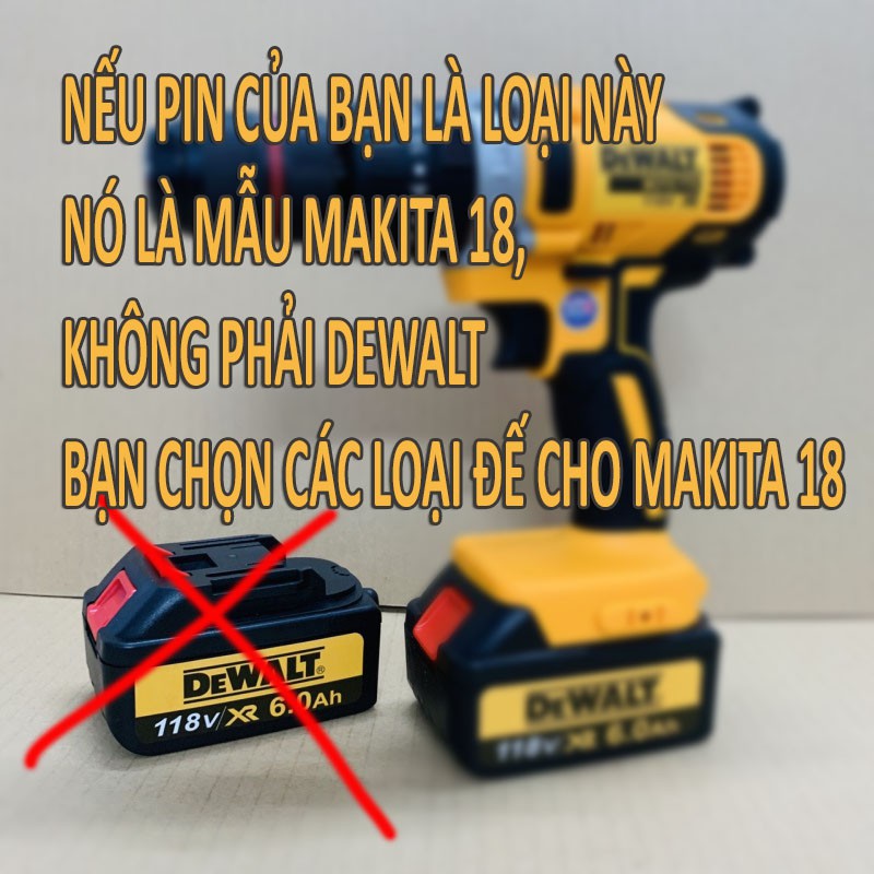 อะแดปเตอร์แบตเตอรี่ DeWalt สําหรับ Ingco, Total, E20 - รูปที่ 3
