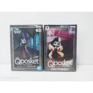 Banpresto QPosket Petit Disney Maleficent Cruella de Vil มือ1