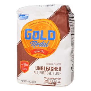 ราคาพิเศษ!! Gold Medal Unbleached Flour 2.26 kg แป้งสาลีเอนกประสงค์ คุณภาพระดับพรีเมี่ยม