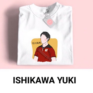 เสื้อยืด พิมพ์ลาย Ishikawa YUKI FANART