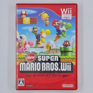 [00085] New Super Mario Bros. Wii (JP)(WII)(USED) แผ่นเกมแท้ มือสอง !!