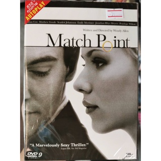 DVD : Match Point (2005) แมทช์พ้อยท์ เกมรัก เสน่ห์มรณะ " Brian Cox, Matthew, Scarlett Johansson " A Film by Woody Allen