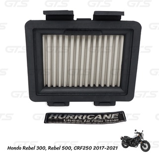 กรองอากาศ สำหรับ Honda Rebel 300,Rebel 500,CRF250 ปี 2017-2021