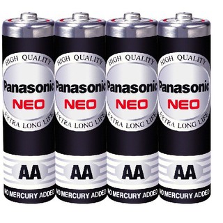 💥โปรสุดพิเศษ!!!💥 พานาโซนิค ถ่าน รุ่น นีโอ ขนาด AA 1.5 โวลต์ แพ็ค 4 ก้อน Panasonic Batteries Neo AA 1.5 Volt Pack 4