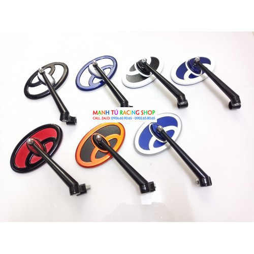กระจกมองหลังสําหรับรถมอเตอร์ไซค์รุ่น toyota ขา 10mm - GH555