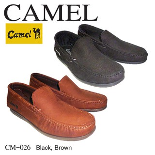 Camel CM-026 รองเท้าหนังลำลองสำหรับสุภาพบุรุษ