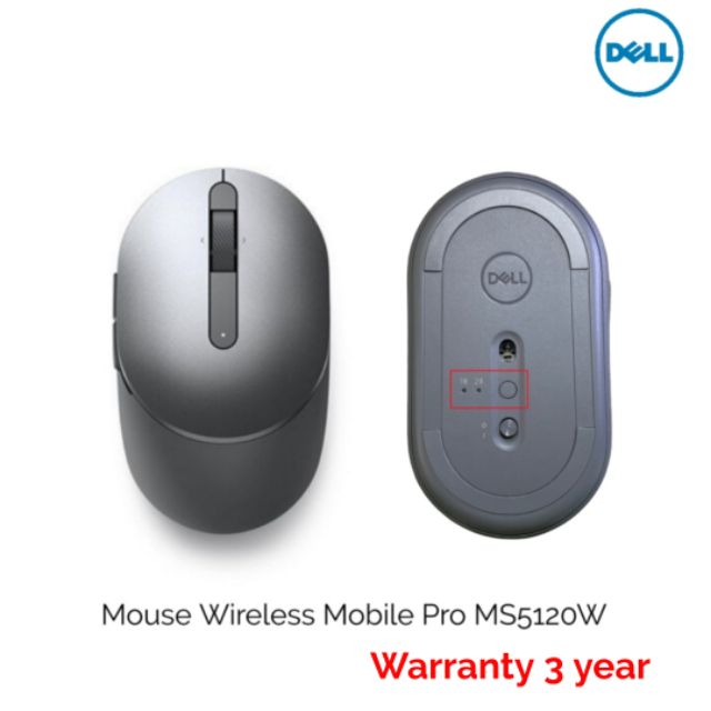Dell Mouse Wireless​ Mobile​ Pro​ MS5120W รับประกัน 3 ปี