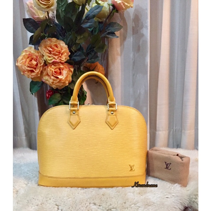 Louis Vuitton Epi Leather Alma Handbag PM