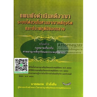 หนังสือ แผนผังดำเนินคดีอาญาระบบไต่สวนในศาลอาญาคดีทุจริตและประพฤติมิชอบกลาง สมภพ บัวยั่งยืน