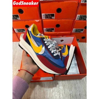 [ พร้อมส่ง ] LD Waffle sacai " Blue Multi " Size 36 - 45 [ H12 ]