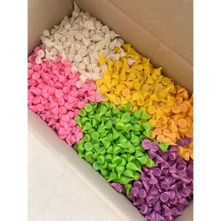 ขนมอาลัว 6 สี อาลัวมินิ อบควันเทียน สูตรต้นตำรับเพชรบุรี อร่อย หนึบหนับ