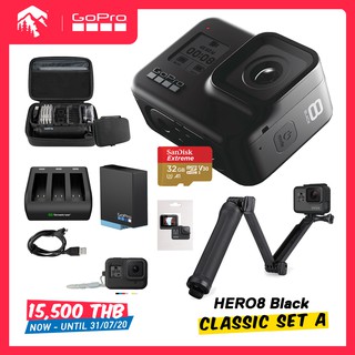 🤟🤟โปรโมชั่นพิเศษ❗❗ GOPRO📷 HERO 8 BLACK (💬CLASSIC SET A)