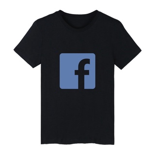 Alimoo Facebook Men &amp; Women Cotton เสื้อยืดฤดูร้อน Homme Unisex Tops ขนาดใหญ่ 1784B