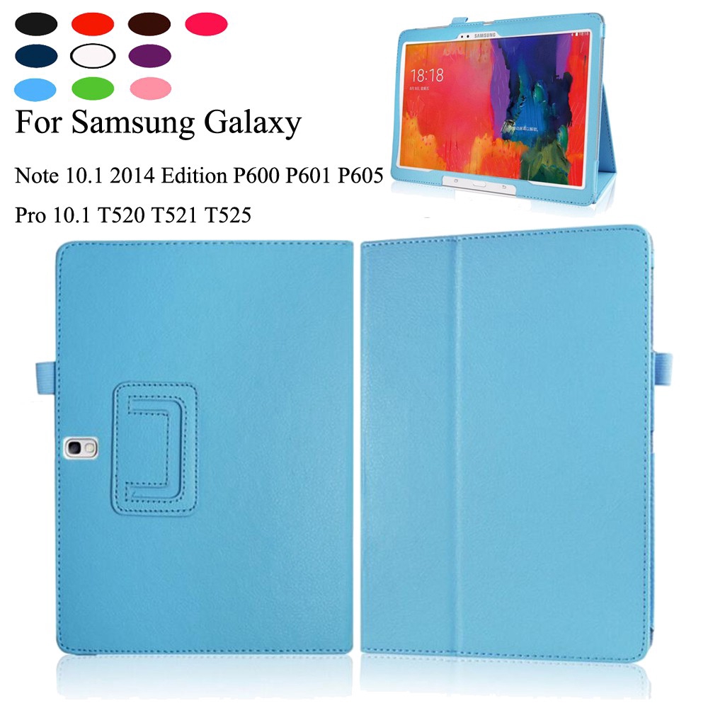 เคสหนัง pu สำหรับ Samsung Galaxy Note 10.1'' SM-P600 SM-P601 2014